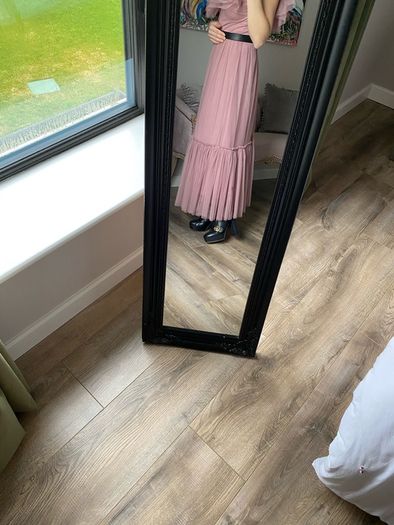 baby pink dress
