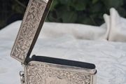 Sterling Silver Art Deco XL Vesta Case(67 grams)