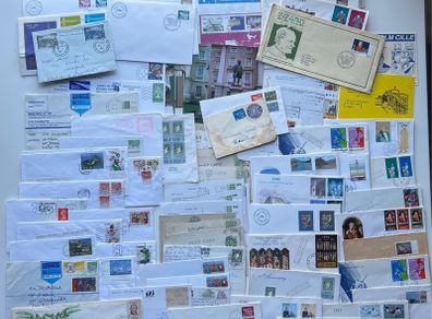 Irish FDC Envelopes Postcards Photos bundle Lot