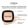 L'Oreal Paris Infallible 24Hr Compact Powder Foundation - 245 Warm Sand - New Image 4