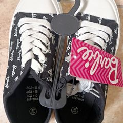 Barbie 2024 Black Mattel Shoes Trainers Tennis Fottwear Girls Size 37 UK Size 4