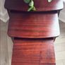 Refreshed - Mid-Century mahogany nest of 3 tables Image 8