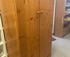 pine wardrobe