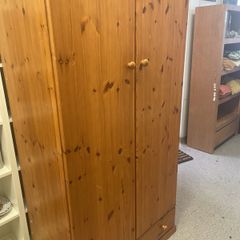 pine wardrobe