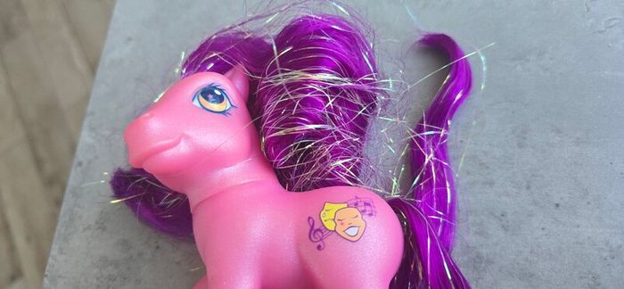 Silver Song Extra long Hair MLP G3 My Little Pony 2002