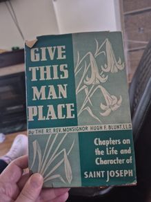 give this man place by Reverend Monsignor Hugh Blunt