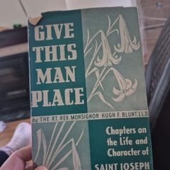 give this man place by Reverend Monsignor Hugh Blunt