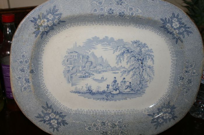 Antique plate (16"x13,5")