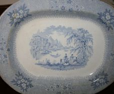 Antique plate (16"x13,5")