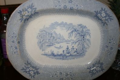 Antique plate (16"x13,5")