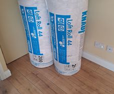 Knauf Attic Insulation Roll 200mm 5.50 SQ MTR