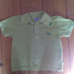Baby face Collared Teeshirt Size 86