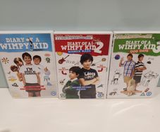 Diary of a wimpy kid dvd x 3