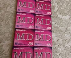 Minidiscs - Sharp 80 Minute Discs.
