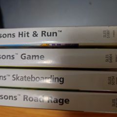 PS2 Simpsons collection 4 games
