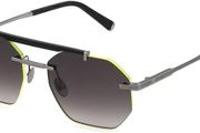 Police Unisex SPLG35 Sunglasses, Black. 100% original