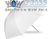 84cm 33 inch White Soft Umbrella