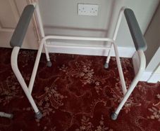 toilet frame