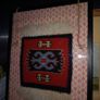Eastern European Framed Kilim Wool Rug Sampler Image 3
