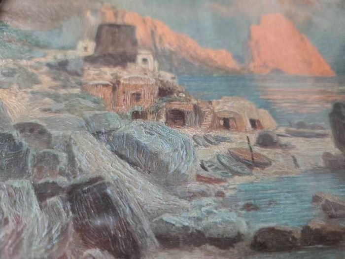 Framed print of Capri, Faraglioni rocks