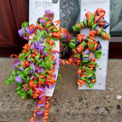 3 Lots Of Curly Party Ribbons (new).