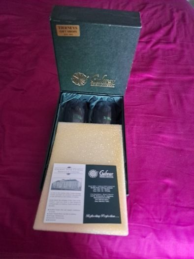 Galway Crystal Millennium Champagne Flutes