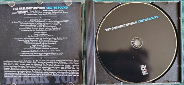 The Gaslight Anthem - The '59 Sound CD (2008) Alternative Rock, Punk EX+