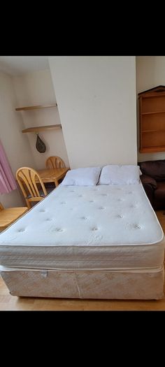 Bed Frame and Mattress