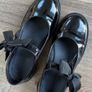 Black flat shoes - Kickers brand Image 2
