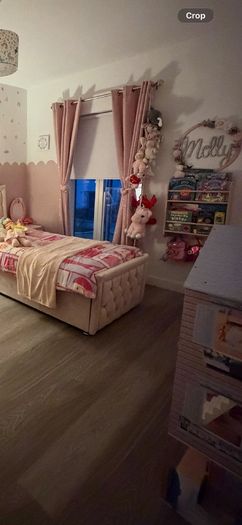 pink book shelf
