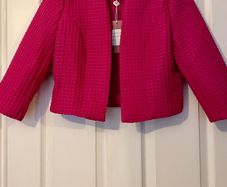 Marc Angelo -  Pink Jacket  - Cropped - New with Tags - Size 12