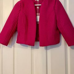 Marc Angelo -  Pink Jacket  - Cropped - New with Tags - Size 12