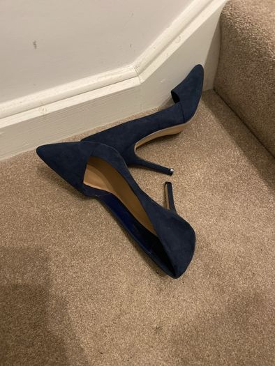 NEXT Shoes Navy Suede Heels