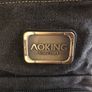 Aoking laptop denim canvas backpack Image 4