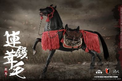 Coomodel  Se024 1/6 Rennsennasige The Steed Horse Samurai Figure