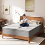 12 Inch Double Mattress, 7-Zone Hybrid Double Bed Mattresses, Memory Foam Mattress with Pocket Sprung with Medium Firm for Body Support & Pressure Relief - 135x190x30cm Image 2