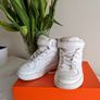 shoes girl size 22 EUR (UK 5.5), white sneakers ankle boots Image 4