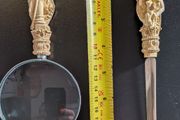 Metropolitan Museum of Art MMA Magnifying Glass &amp; Letter Opener Faux Ivory Set