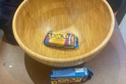 wooden bowel