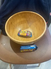wooden bowel