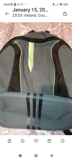 Adidas sports back pack