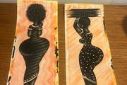 ART: Set of 2 African Artworks from Langa Township, Cape Town