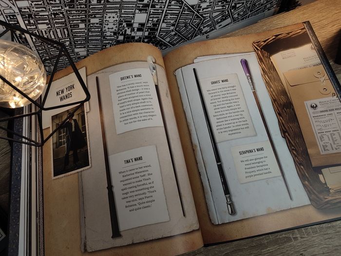 Inside the Magic: The Making of Fantastic Beasts and Where to Find Them ! Hardcover ! 2016 ! by Harper Collins ! Harry Potter !