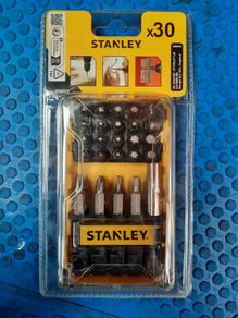 Stanley 30pc Screwdriver bit fan set