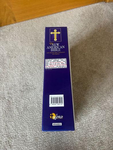 New American Bible Family Edition Sealed