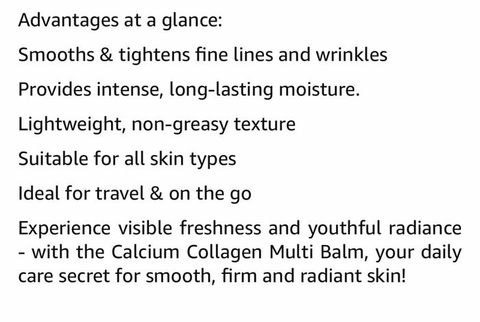 Calcium Multi Balm