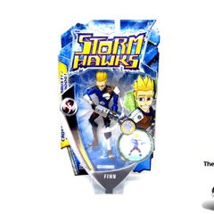 Storm Hawks Finn Figurine Deluxe 18cm Light Effect By Storm Hawks New In Sealed Blister  Rare Action Figure Original Series Storm Hawks