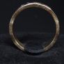 Vintage 9ct Gold Sapphire Ruby Diamond Textured Ring Size 54 Image 6