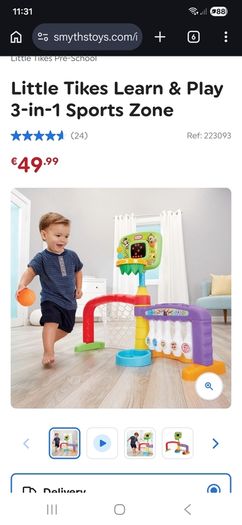 Little tykes 3 in 1 sports zone