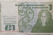 1981 Irish 1 Punt Pound Note